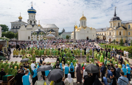 Слово на Соборной площади Свято-Троицкой Сергиевой лавры, 18 июля 2024 года